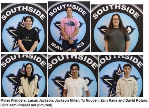 National Merit Semifinalists from the Southside High School Mavericks Instagram Page.