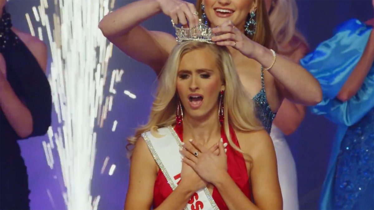 Madison Marsh is crowned Miss America on the night of Sunday, January 14.