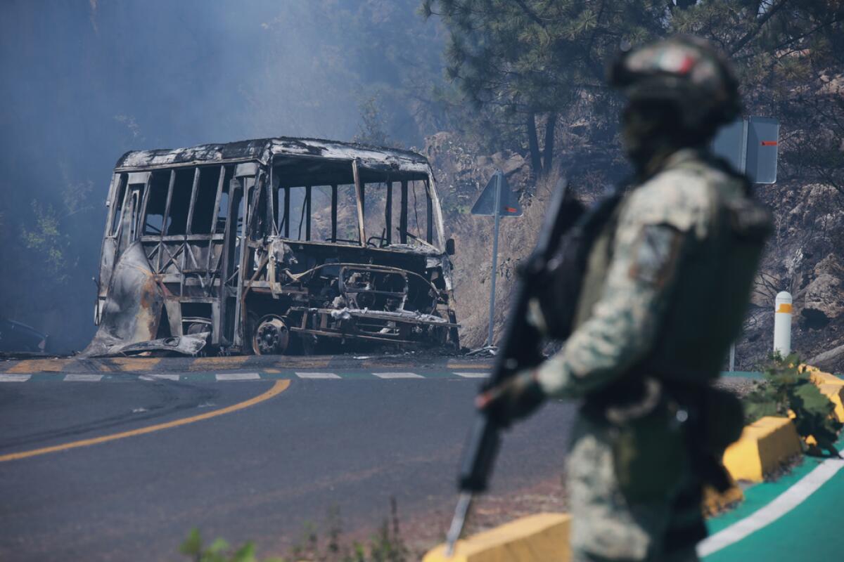 Tensions in Mexico Rise Following Death of Mexican Cartel Boss